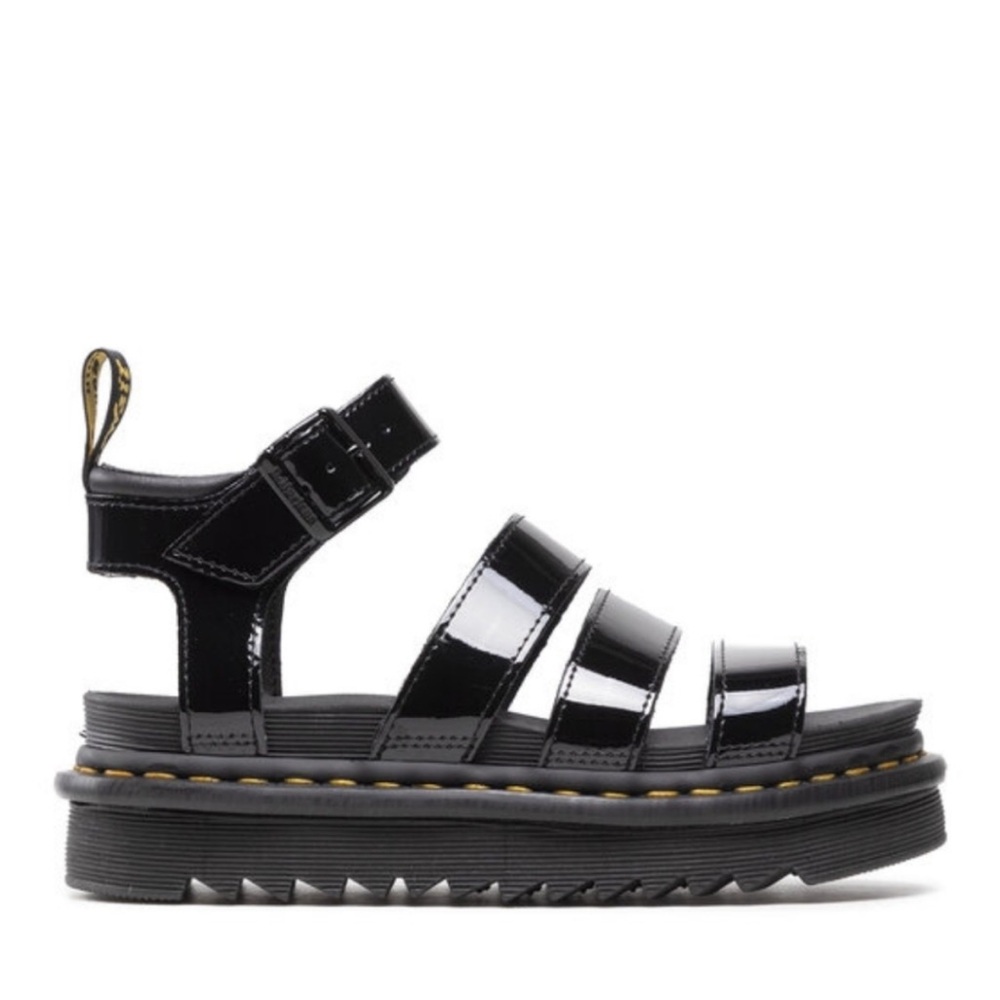 Dr. Martens Blair patent leather sandals size 9 - Picture 14 of 15